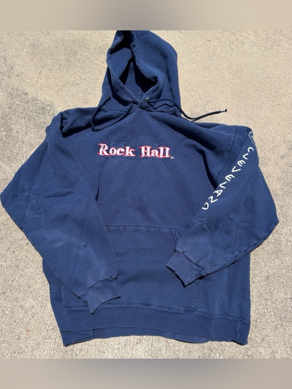Rock Hall Navy Hoodie Sweatshirt